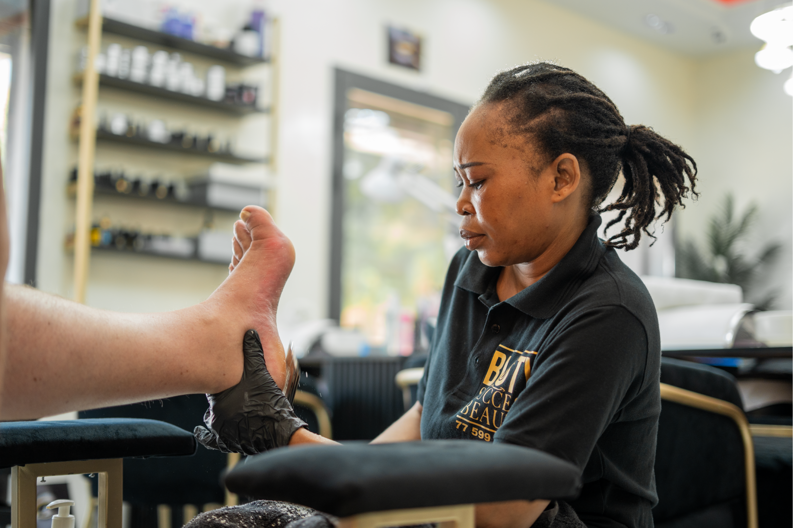 Pédicure avec Collagène